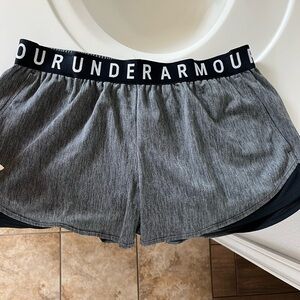 3 pairs of Under Armor Woman’s Medium Play Up 3.0 Short